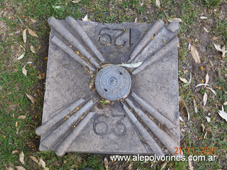 Foto: Punto Nodal N°129 IGM - Mendoza - Mendoza, Argentina