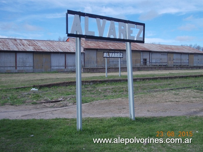 Foto: Estacion Alvarez - Alvarez (Santa Fe), Argentina
