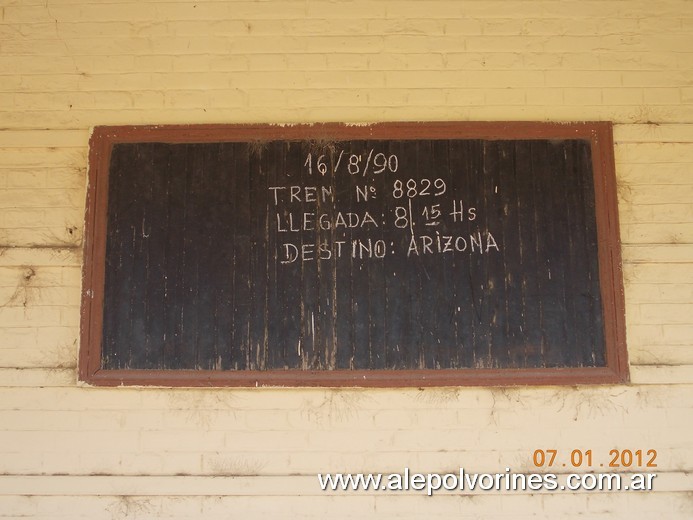 Foto: Estacion Arata FCO - Arata (La Pampa), Argentina