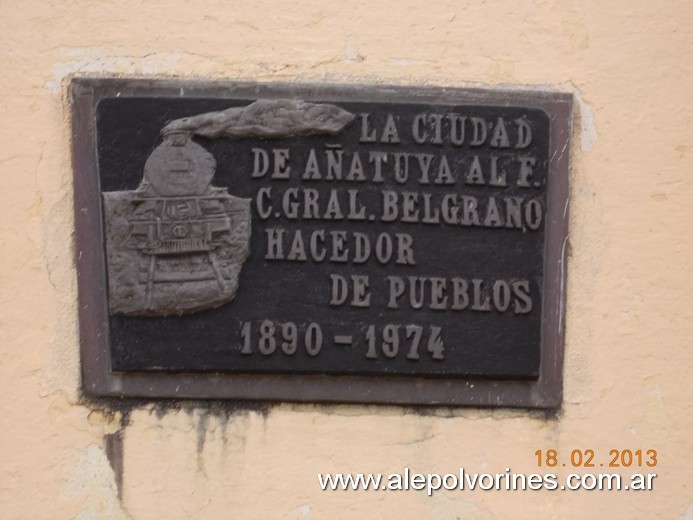 Foto: Estacion Añatuya - Añatuya (Santiago del Estero), Argentina