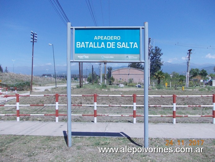 Foto: Apeadero Batalla de Salta - Salta, Argentina