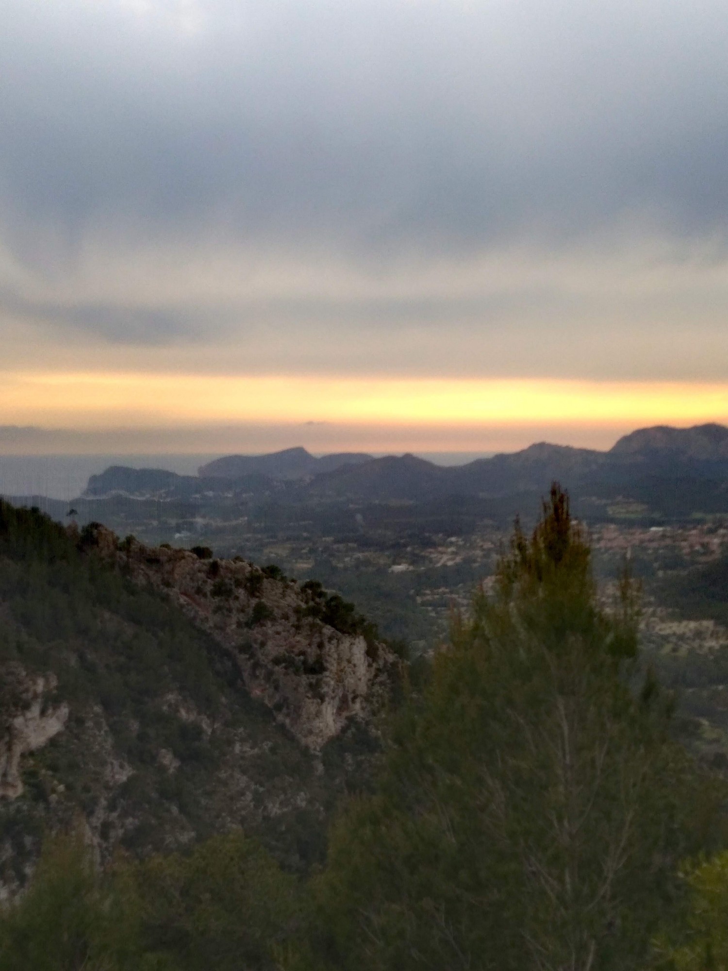 Foto: vista del atardecer - Calviá (Illes Balears), España