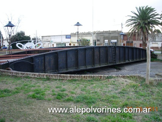 Foto: Estacion Ayacucho - Mesa giratoria - Ayacucho (Buenos Aires), Argentina