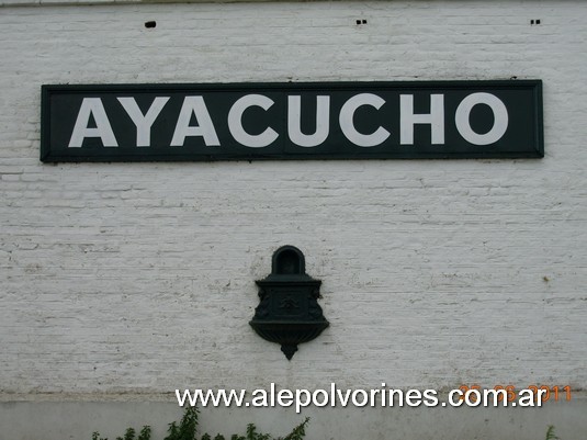 Foto: Estacion Ayacucho - Ayacucho (Buenos Aires), Argentina