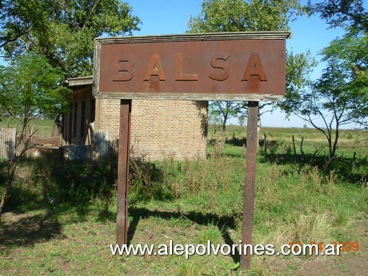 Foto: Estacion Balsa - Balsa (Buenos Aires), Argentina