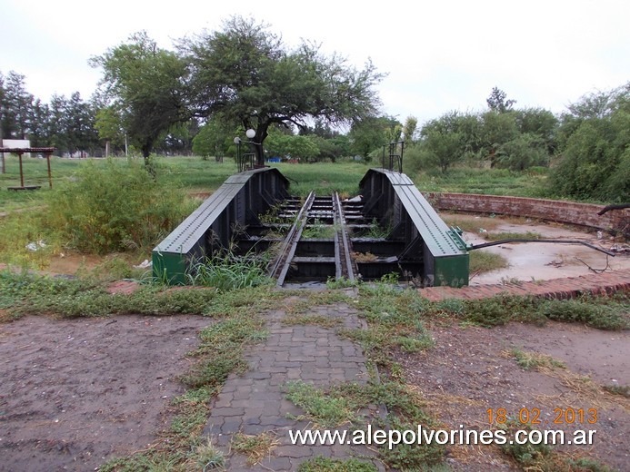 Foto: Estacion Bandera - Mesa Giratoria - Bandera (Santiago del Estero), Argentina