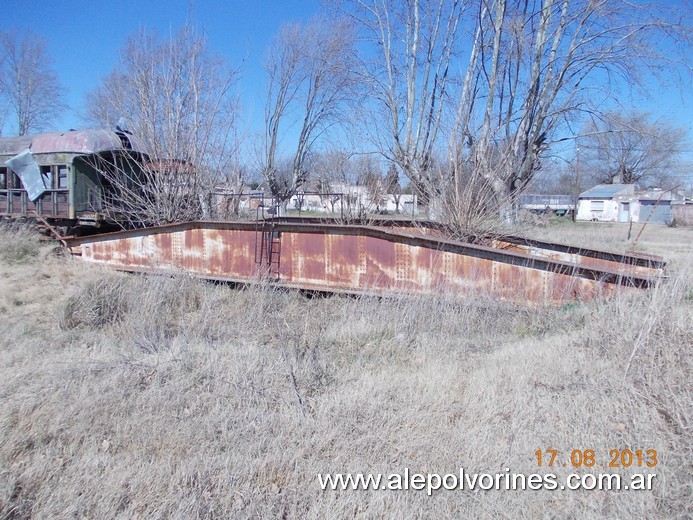 Foto: Estacion Arribeños - Mesa Giratoria - Arribeños (Buenos Aires), Argentina