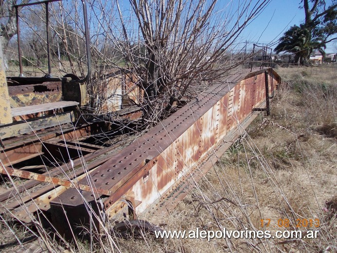 Foto: Estacion Arribeños - Mesa Giratoria - Arribeños (Buenos Aires), Argentina