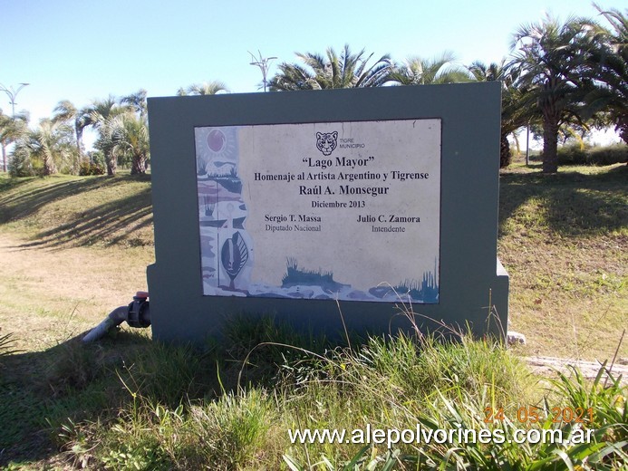 Foto: Lago Mayor - Camino de los Remeros - Tigre (Buenos Aires), Argentina