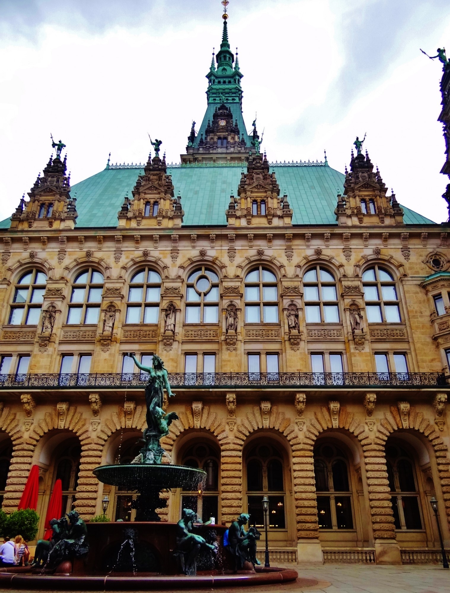 Foto: Hamburg Rathaus - Hamburg (Hamburg City), Alemania