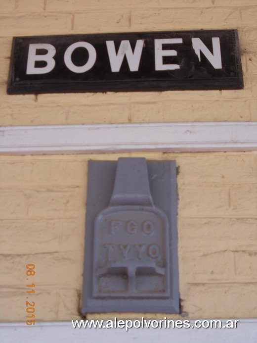 Foto: Estacion Bowen - Bowen (Mendoza), Argentina