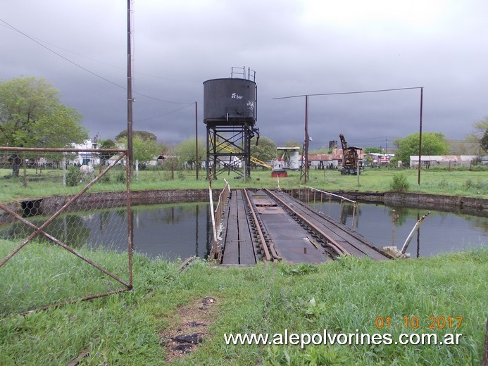 Foto: Estacion Basavilbaso - mesa giratoria - Basavilbaso (Entre Ríos), Argentina