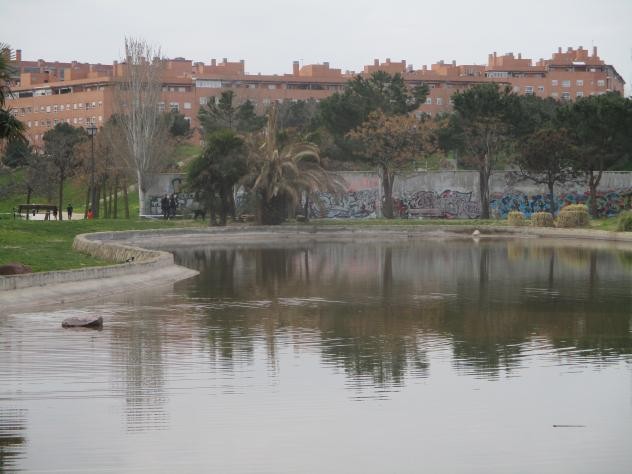 Foto: Estanque en el parque Sur - Madrid (Comunidad de Madrid), España