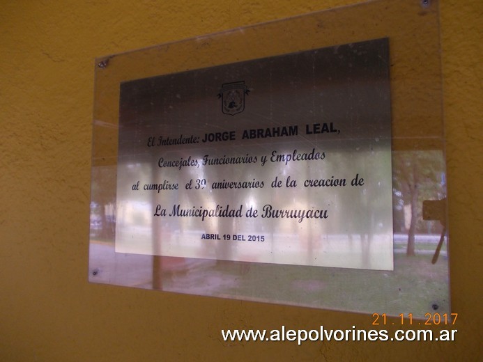 Foto: Estacion Burruyacu - Burruyacu (Tucumán), Argentina