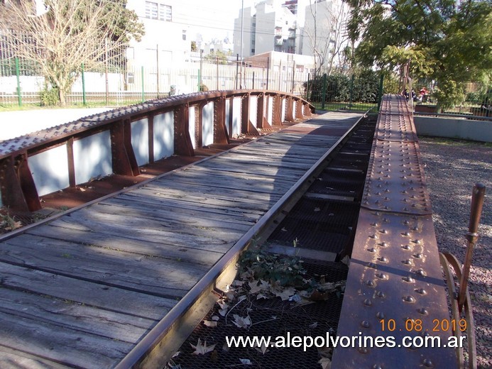 Foto: Estacion Caballito - Mesa Giratoria - Caballito (Buenos Aires), Argentina