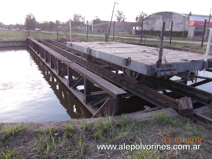 Foto: Estacion Cacui - Mesa Giratoria - Fontana (Chaco), Argentina