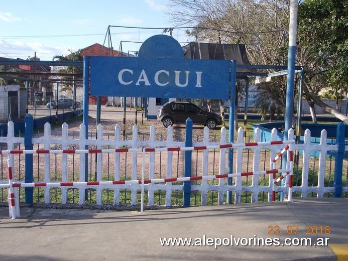 Foto: Estacion Cacui - Fontana (Chaco), Argentina