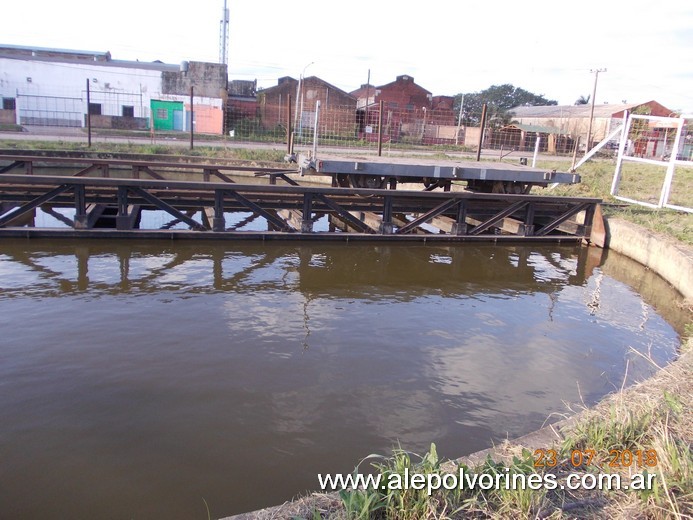 Foto: Estacion Cacui - Mesa Giratoria - Fontana (Chaco), Argentina