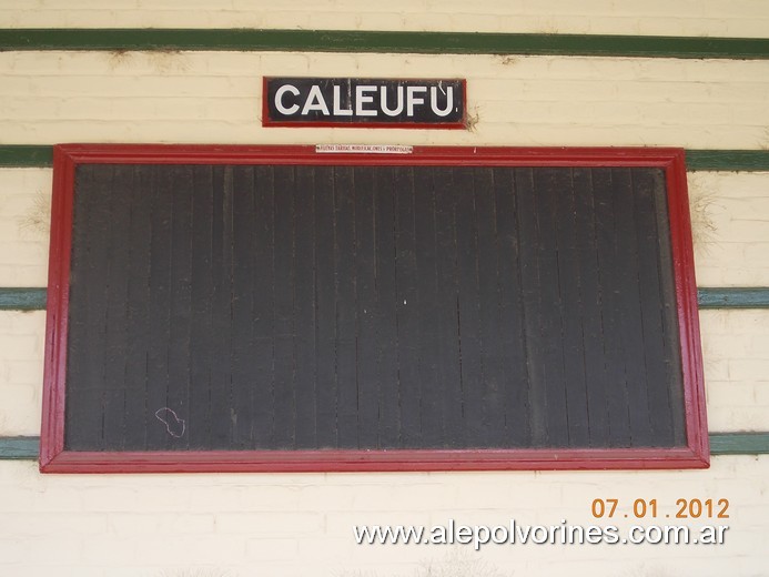 Foto: Estacion Caleufu - Caleufu (La Pampa), Argentina