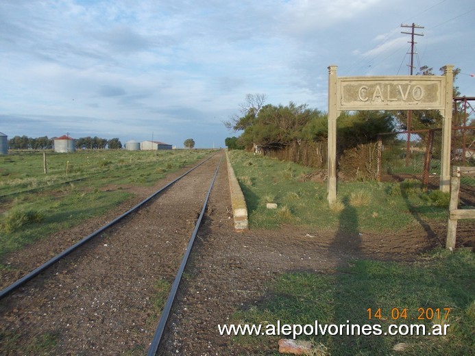 Foto: Estacion Calvo - Calvo (Buenos Aires), Argentina