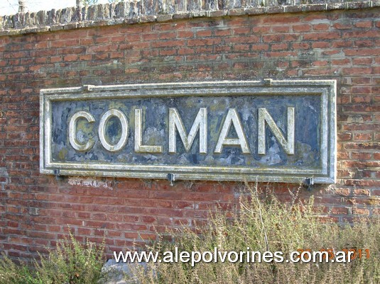 Foto: Estacion Colman - Colman (Buenos Aires), Argentina