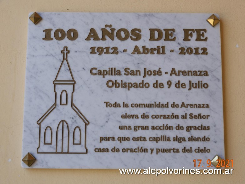 Foto: Capilla San Jose - Arenaza - Arenaza (Buenos Aires), Argentina