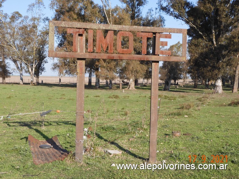 Foto: Estacion Timote FCRPB - Timote (Buenos Aires), Argentina