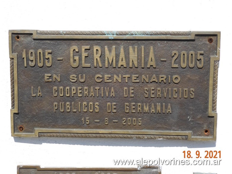 Foto: Germania - Monumento Centenario - Germania (Buenos Aires), Argentina