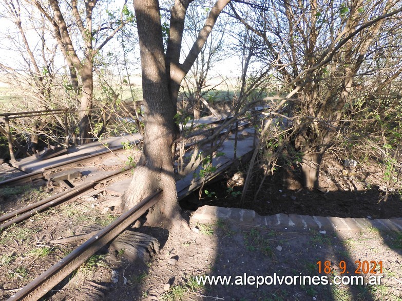 Foto: Estacion Vedia CGBA - Mesa Giratoria - Vedia (Buenos Aires), Argentina