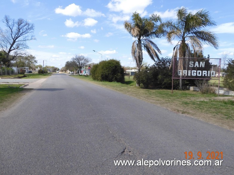 Foto: San Gregorio - Acceso - San Gregorio (Santa Fe), Argentina