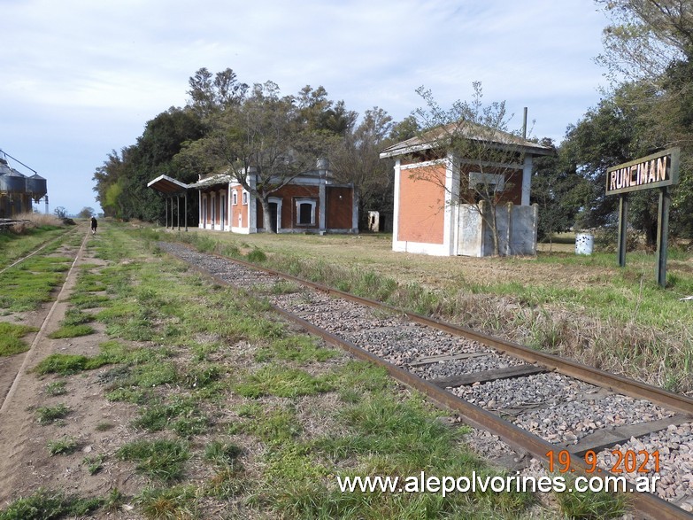 Foto: Estacion Runciman FCRPB - Runcinam (Santa Fe), Argentina