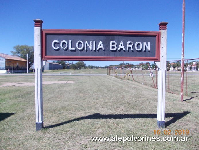 Foto: Estacion Colonia Baron - Colonia Baron (La Pampa), Argentina