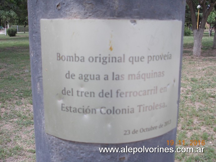 Foto: Estacion Colonia Tirolesa - Colonia Tirolesa (Córdoba), Argentina