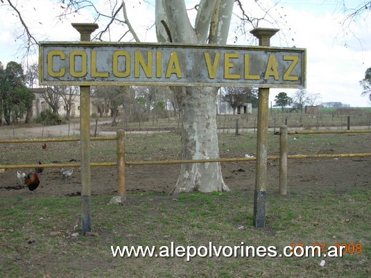 Foto: Estacion Colonia Velaz - Colonia Velaz (Buenos Aires), Argentina