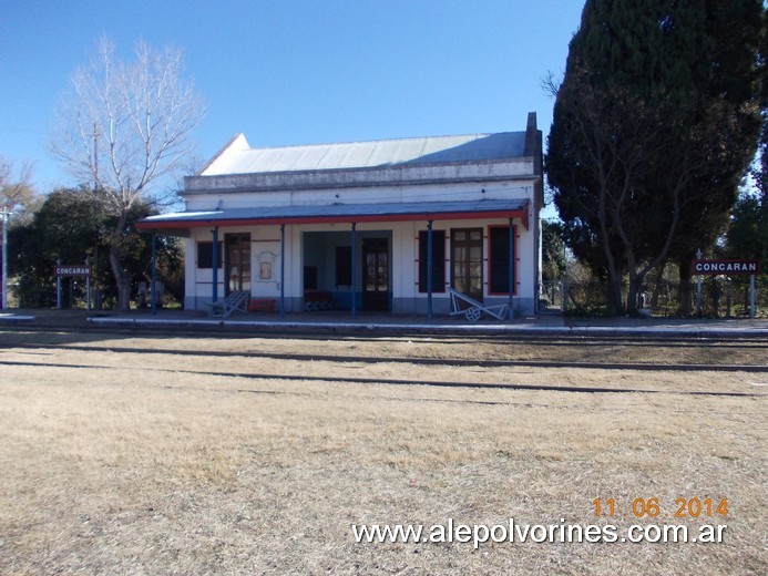 Foto: Estacion Concaran - Concaran (San Luis), Argentina