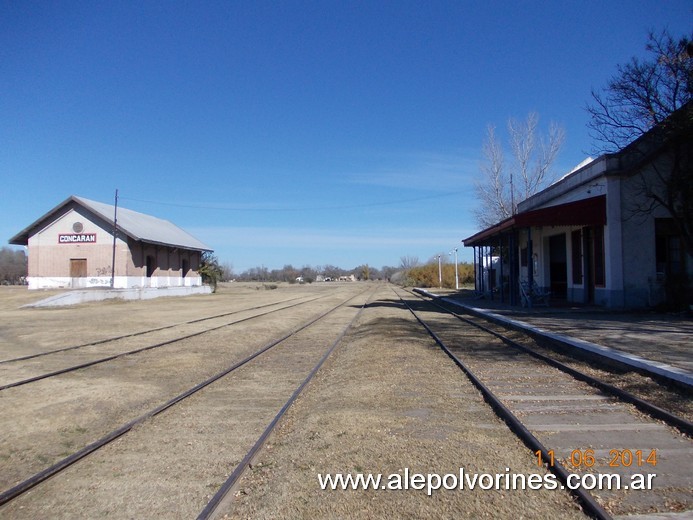 Foto: Estacion Concaran - Concaran (San Luis), Argentina