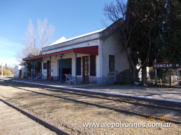 Foto: Estacion Concaran - Concaran (San Luis), Argentina