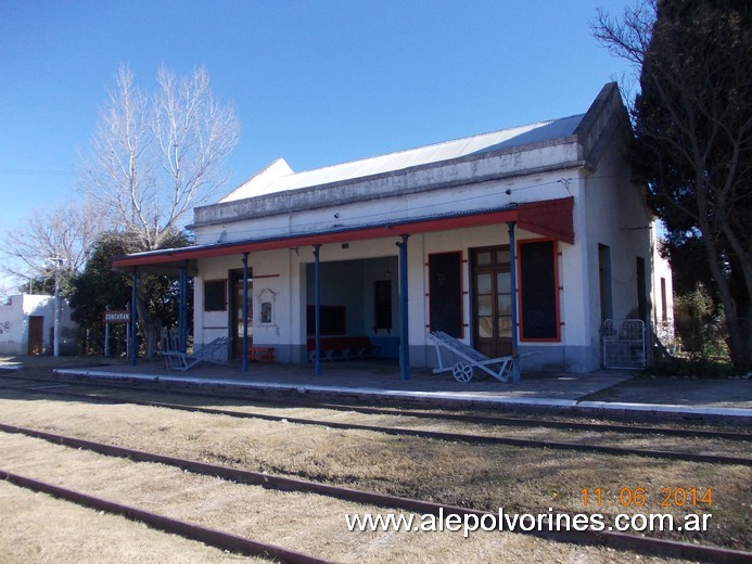 Foto: Estacion Concaran - Concaran (San Luis), Argentina