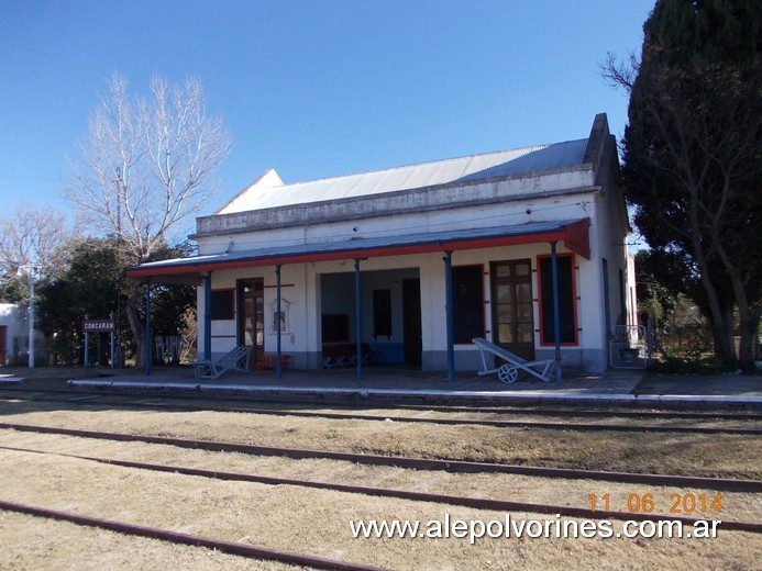 Foto: Estacion Concaran - Concaran (San Luis), Argentina