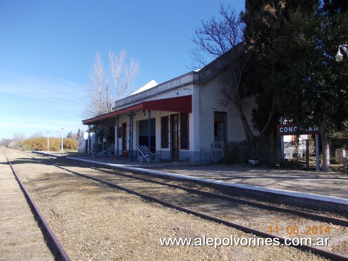 Foto: Estacion Concaran - Concaran (San Luis), Argentina