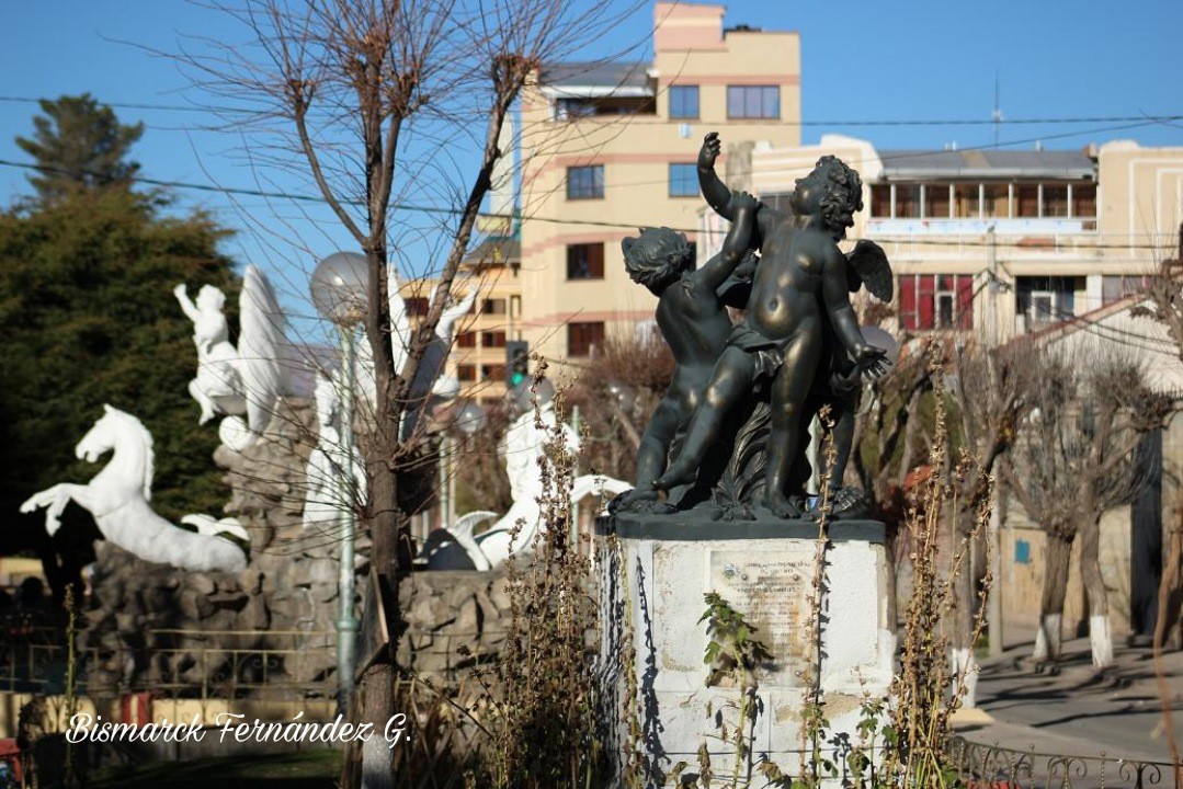 Foto: Avenida Villarroel en época invernal - Ciudad de Oruro (Oruro), Bolivia