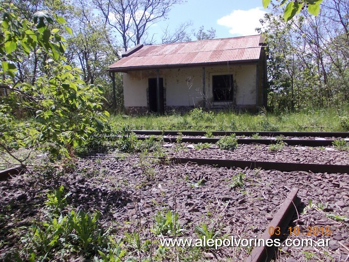 Foto: Apeadero Desvio Fernandez - Ibicuy (Entre Ríos), Argentina
