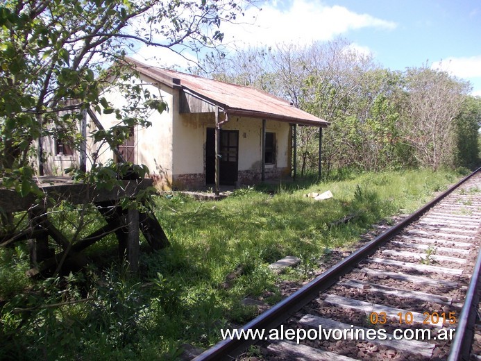 Foto: Apeadero Desvio Fernandez - Ibicuy (Entre Ríos), Argentina