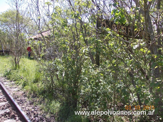 Foto: Apeadero Desvio Fernandez - Ibicuy (Entre Ríos), Argentina