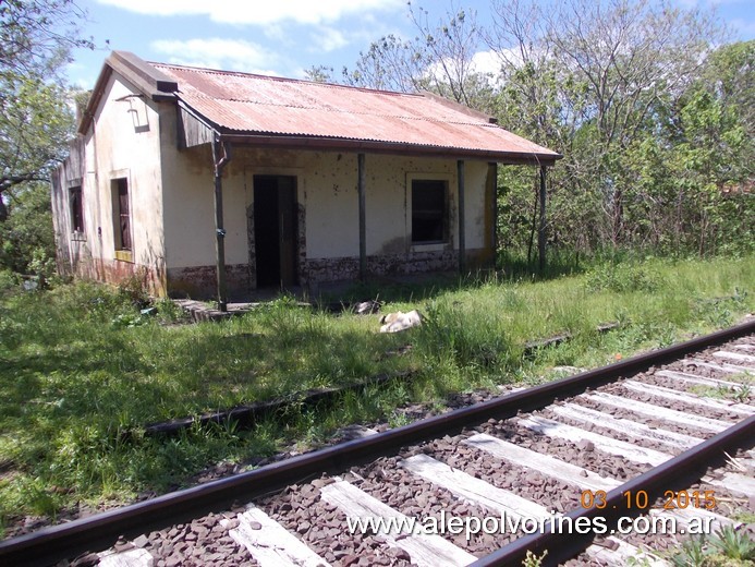 Foto: Apeadero Desvio Fernandez - Ibicuy (Entre Ríos), Argentina