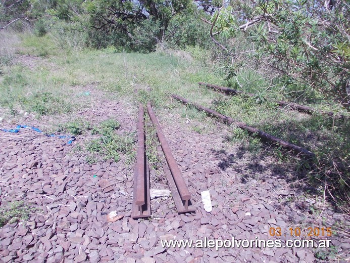 Foto: Apeadero Desvio Fernandez - Ibicuy (Entre Ríos), Argentina