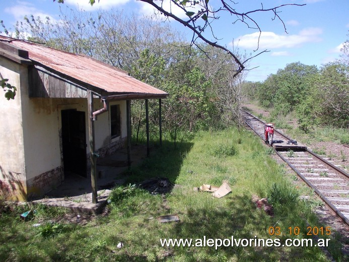 Foto: Apeadero Desvio Fernandez - Ibicuy (Entre Ríos), Argentina