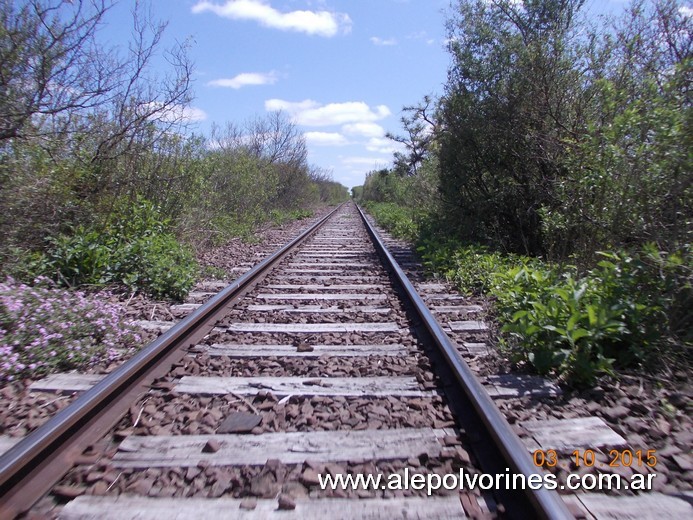 Foto: Apeadero Desvio Fernandez - Ibicuy (Entre Ríos), Argentina