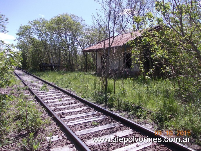 Foto: Apeadero Desvio Fernandez - Ibicuy (Entre Ríos), Argentina