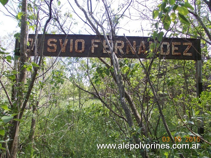 Foto: Apeadero Desvio Fernandez - Ibicuy (Entre Ríos), Argentina